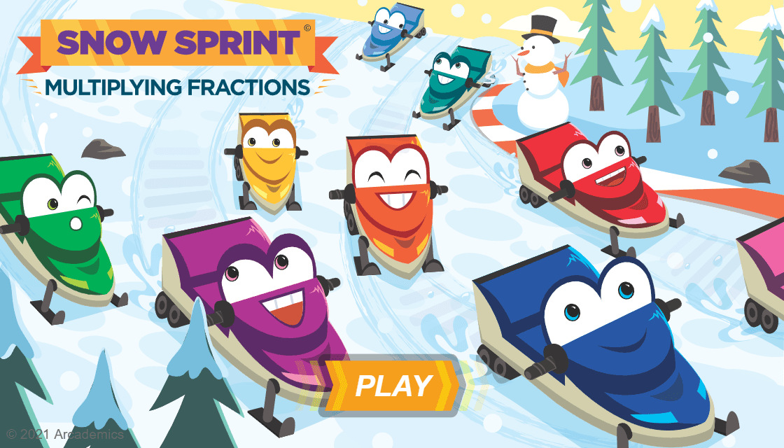 Schnee-Sprint